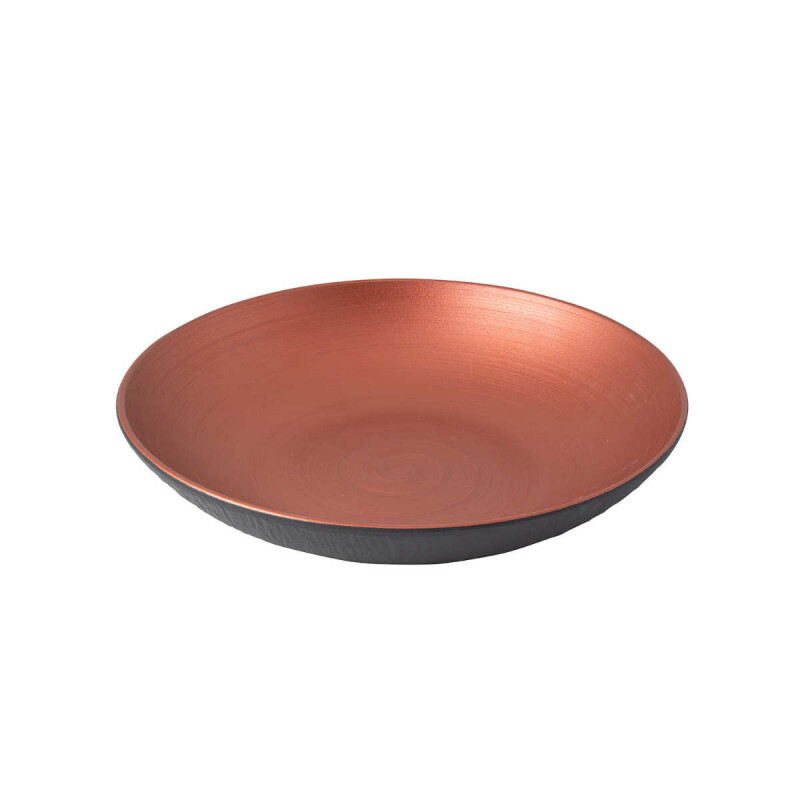 

Миска Manufacture Rock Glow плоская 23,5 см Villeroy & Boch, медный/черный
