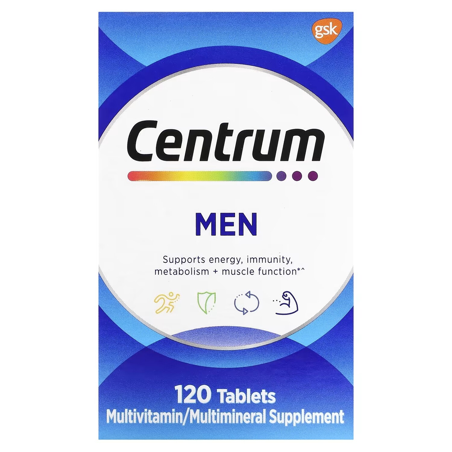 

Мультивитамины Centrum для мужчин, 120 таблеток