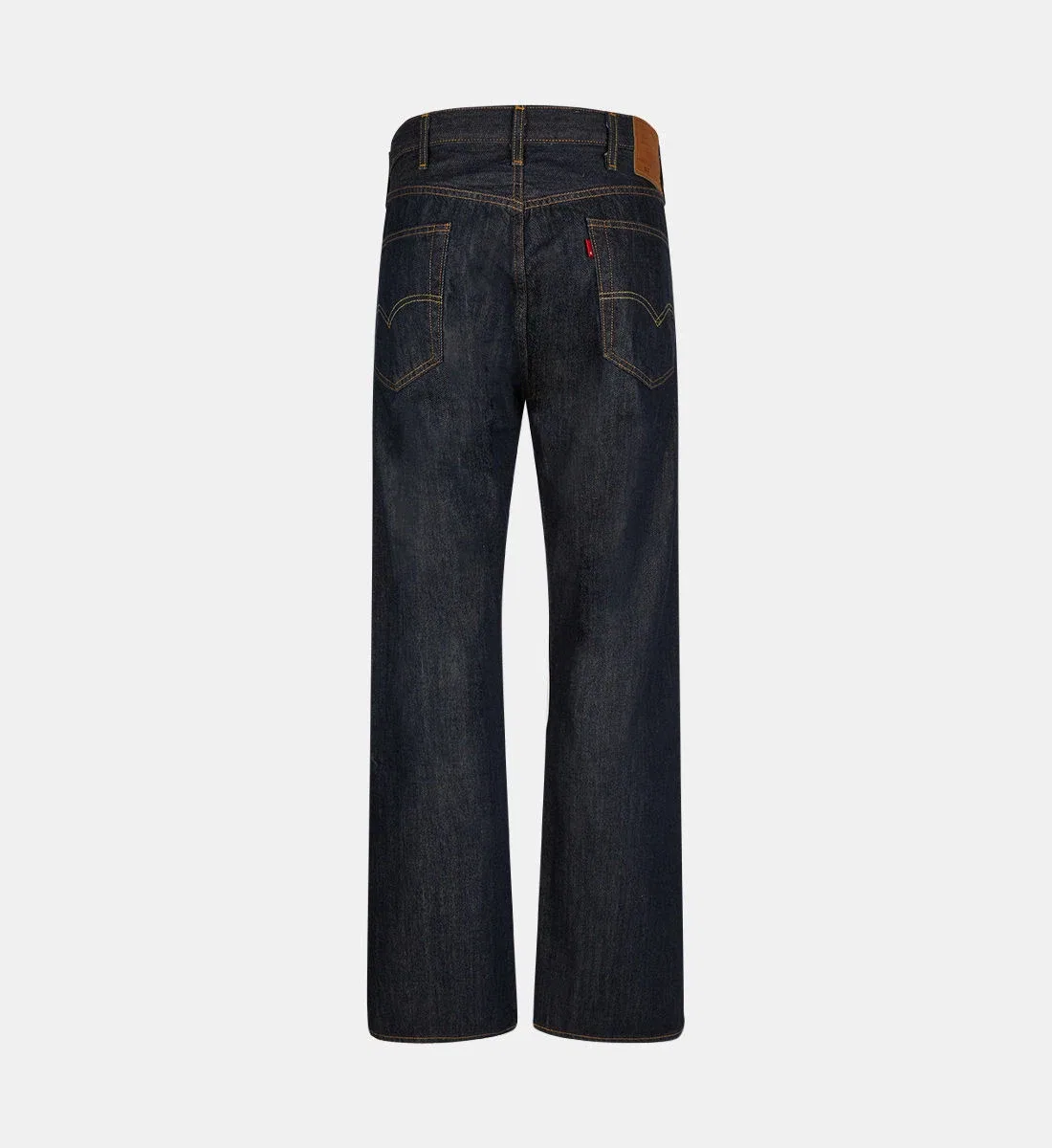Джинсы 501 прямые из необработанного хлопка Levi's, голубой — фото 2