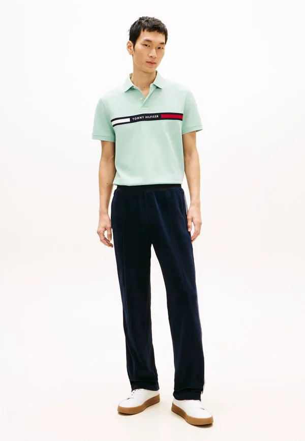 Рубашка-Поло стандартного кроя с логотипом и вставкой из пике. Tommy Hilfiger, Crushed Mint — фото 2