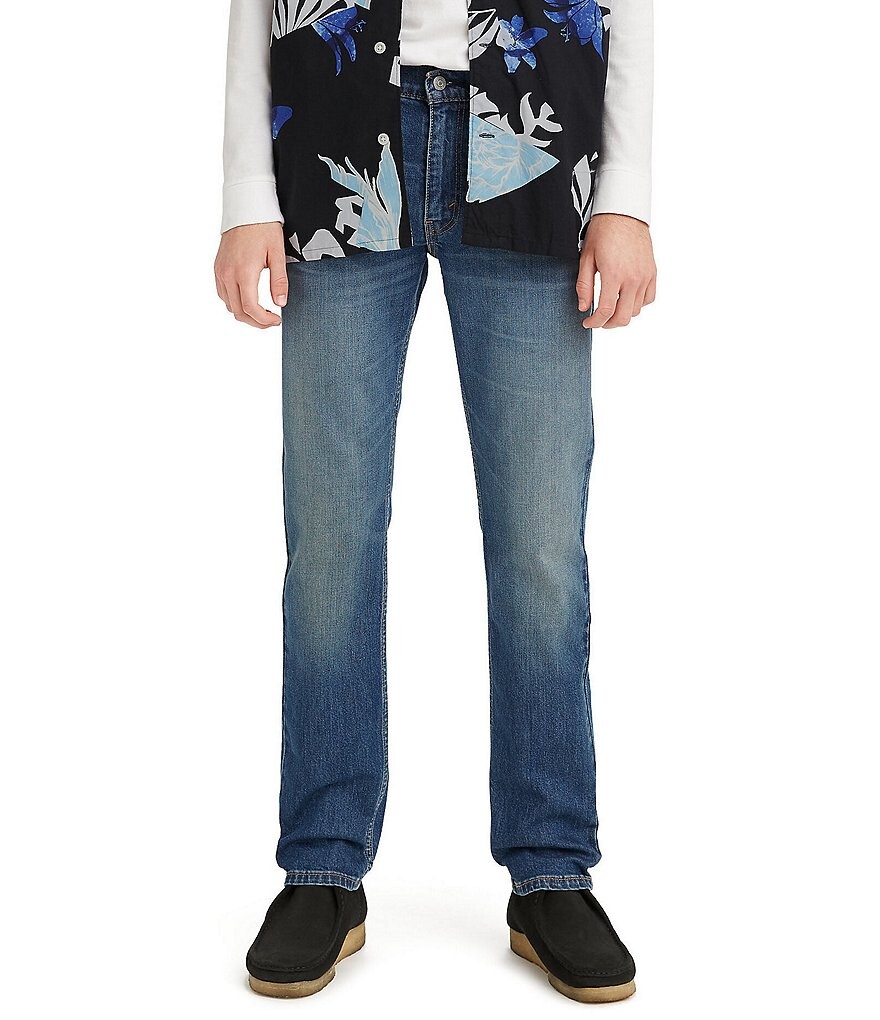 

Джинсы зауженного кроя Levi's 511 Flex, синий