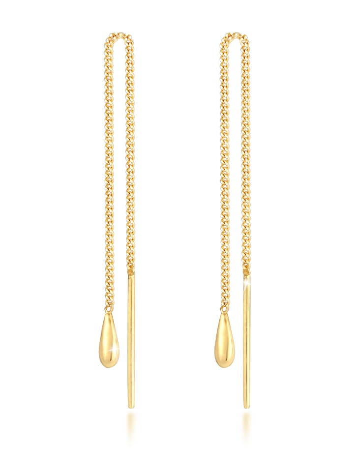 

Elli Серьги из серебра 925 пробы с золотым покрытием