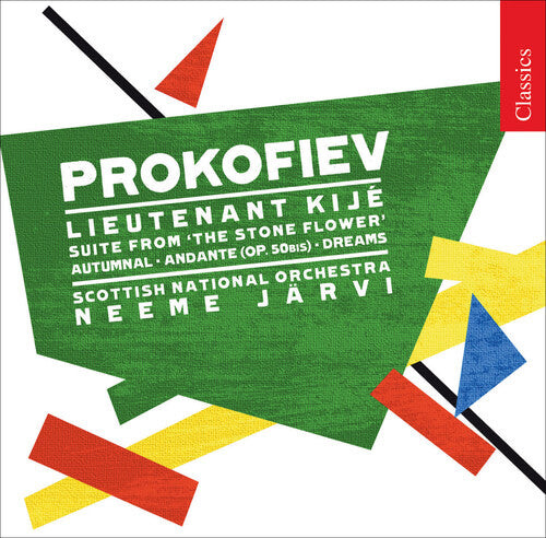 

CD диск Prokofiev / Rsno / Jarvi: Lieutenant Kije