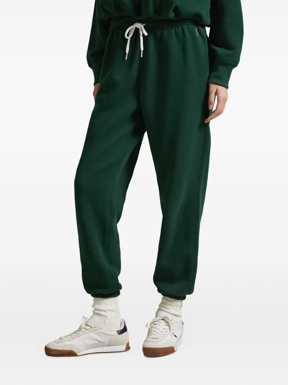 Спортивные брюки с кулиской POLO RALPH LAUREN, зеленый — фото 3