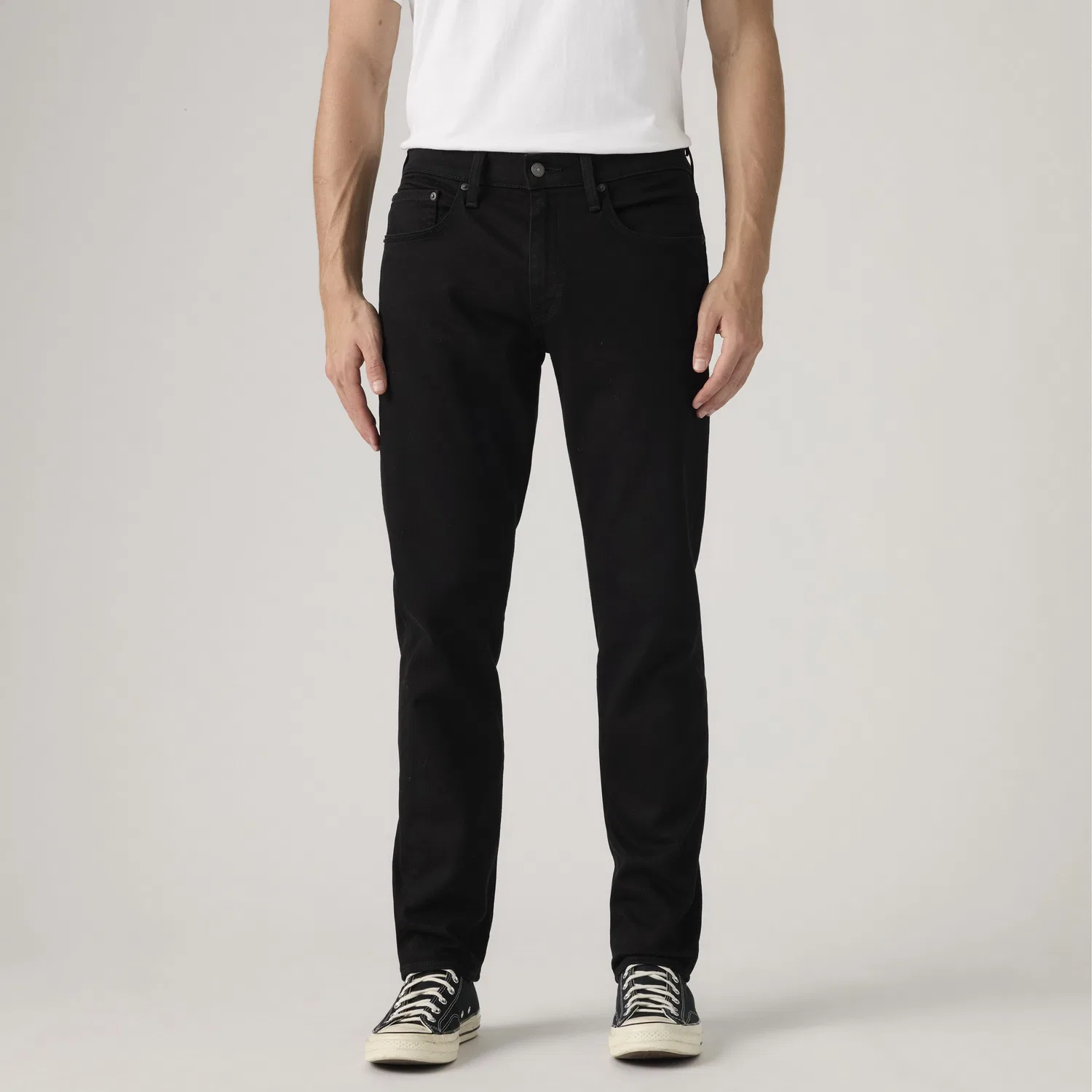 Мужские джинсы 502 Taper Levi's, Black — фото 2