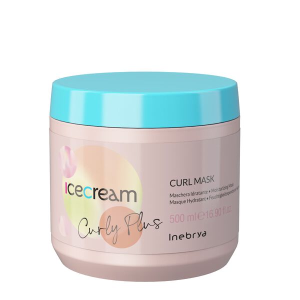 

Увлажняющая маска для вьющихся и волнистых волос, 500 мл Inebrya Ice cream curly plus