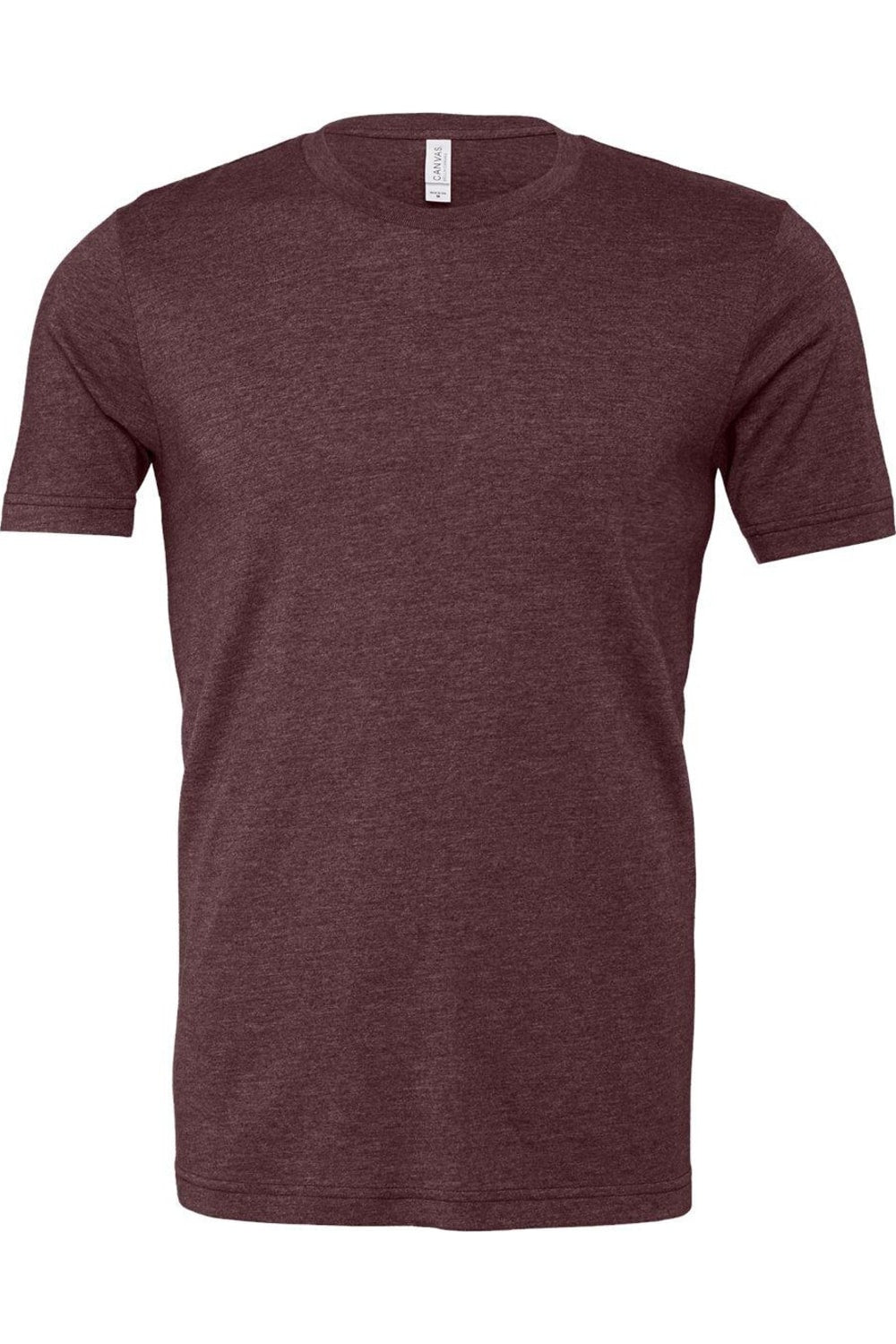 

Футболка унисекс BELLA + CANVAS из джерси CVC, цвет heather maroon