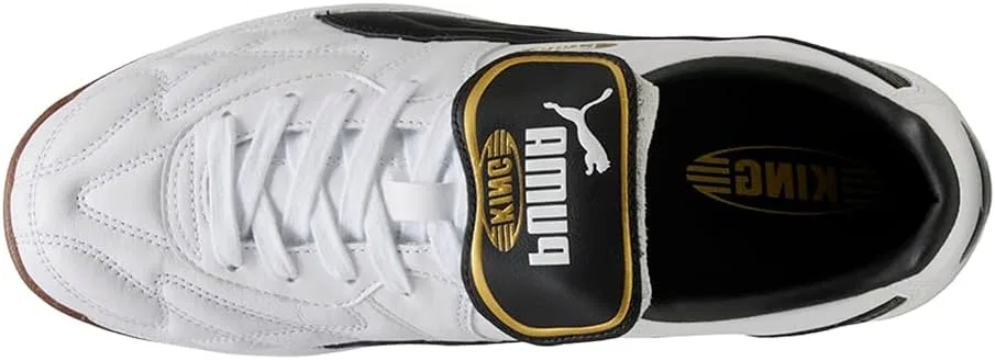 Кроссовки мужские PUMA King Indoor, цвет White/Black — фото 4