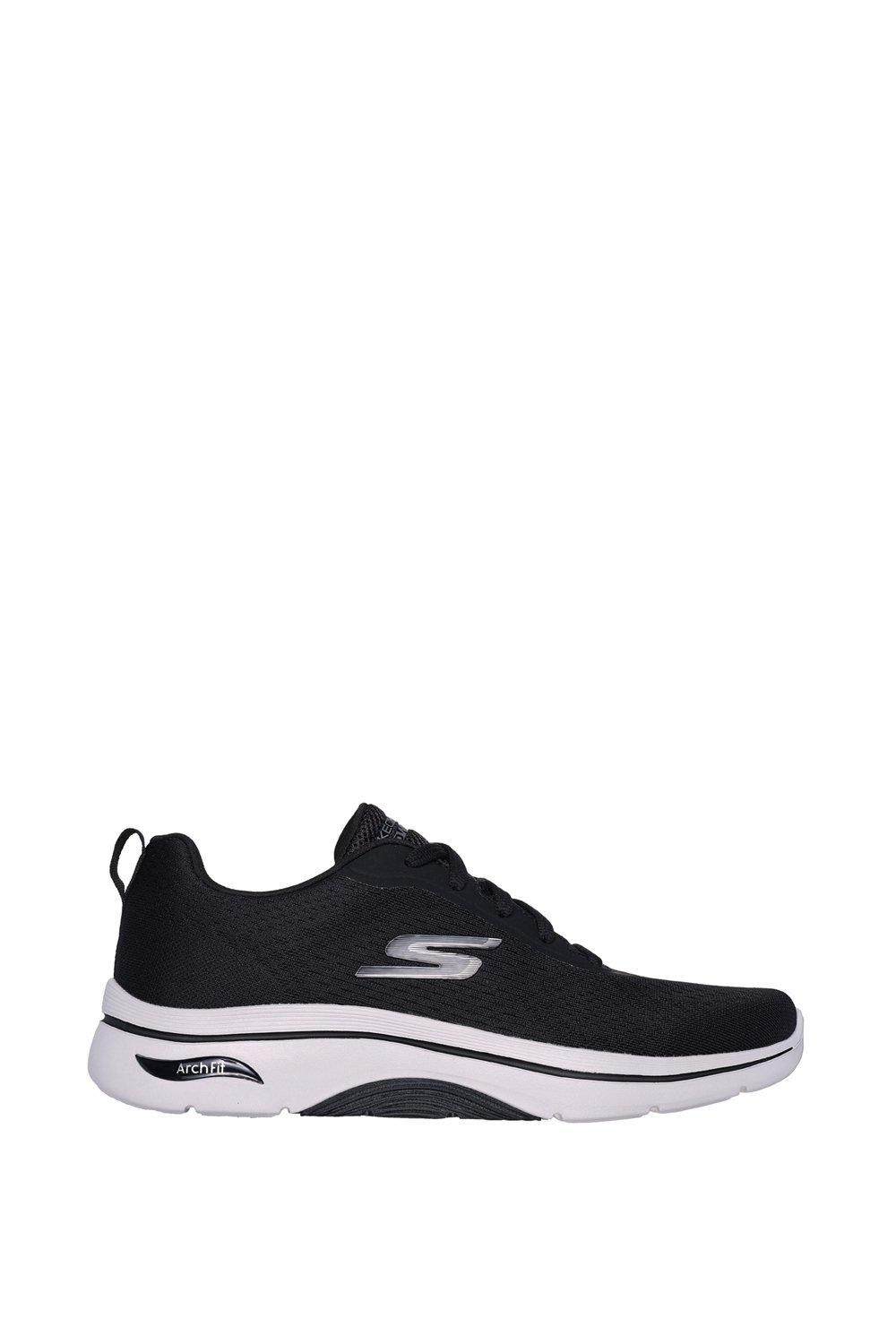 

Черные кроссовки Go Walk Arch Fit 2,0 слоя на шнуровке Skechers, черный