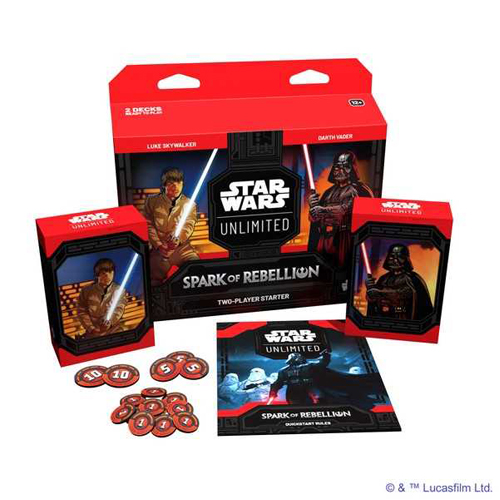 

Карточная игра Star Wars: Unlimited Spark Of Rebellion – Two-Player Starter (Luke Vs Vader)
