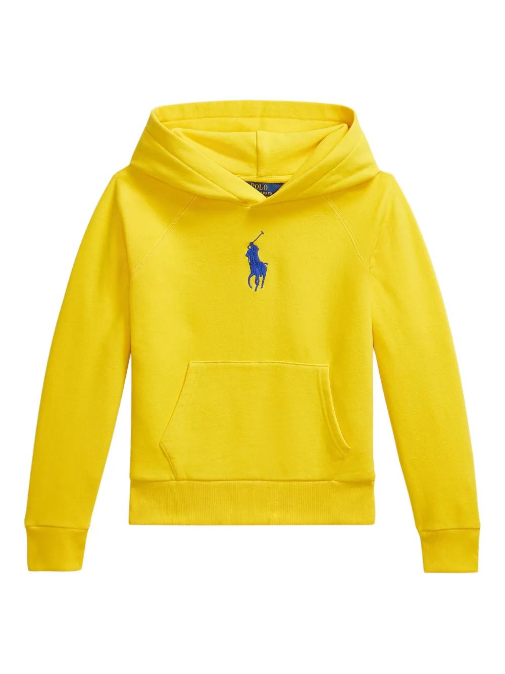 Худи с вышитым логотипом POLO RALPH LAUREN KIDS, желтый