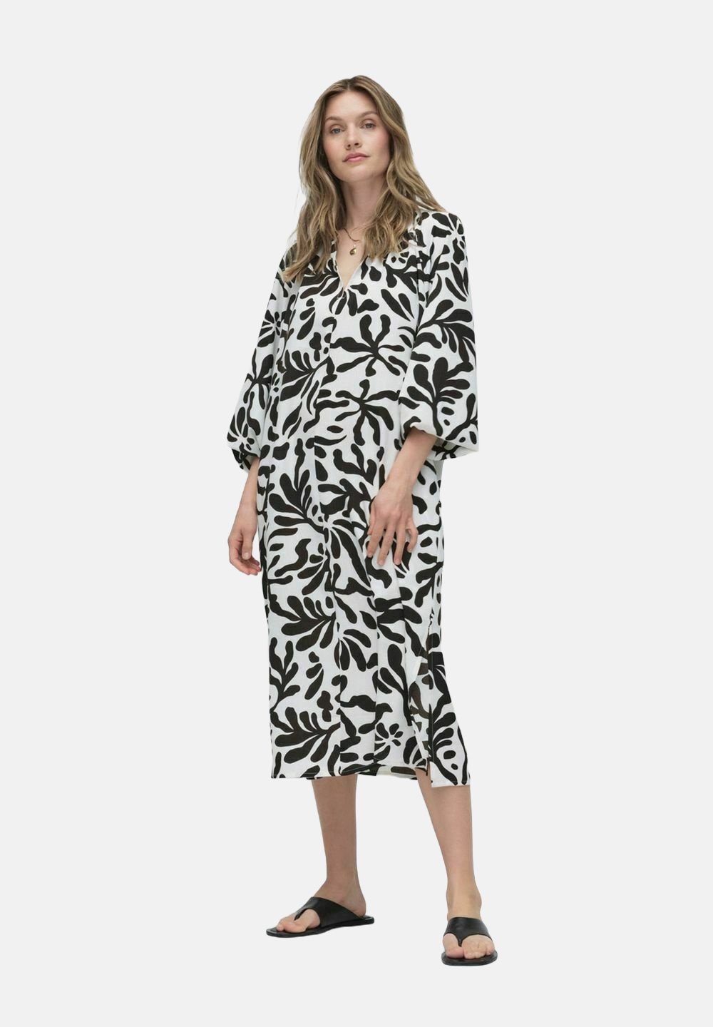 

Повседневное платье THORA PRINTED Dobber, светло-коричневый