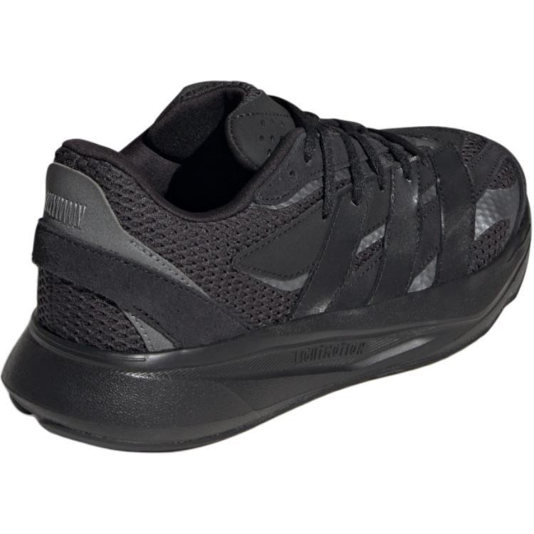 Дышащие низкие детские кроссовки LIGHTBLAZE Adidas, черный — фото 4