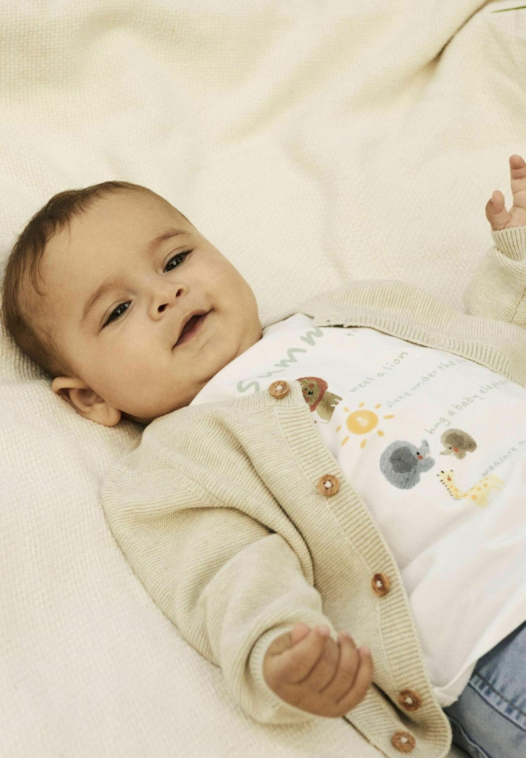 

Кардиган Name it, слоновая кость