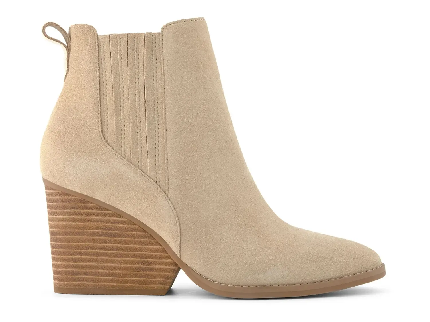 Ботильоны на танкетке TOMS Noa — женские, бежевые — фото 4