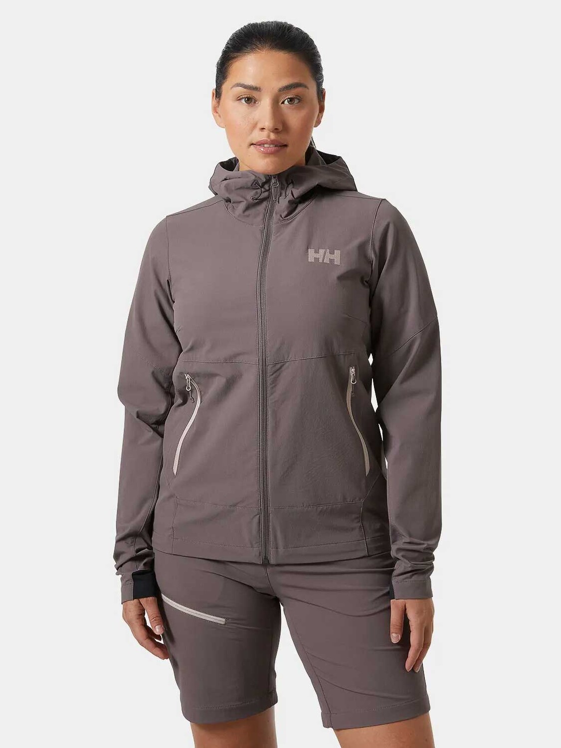 

Куртка Helly Hansen W BLAZE SOFTSHELL HOOD, коричневый
