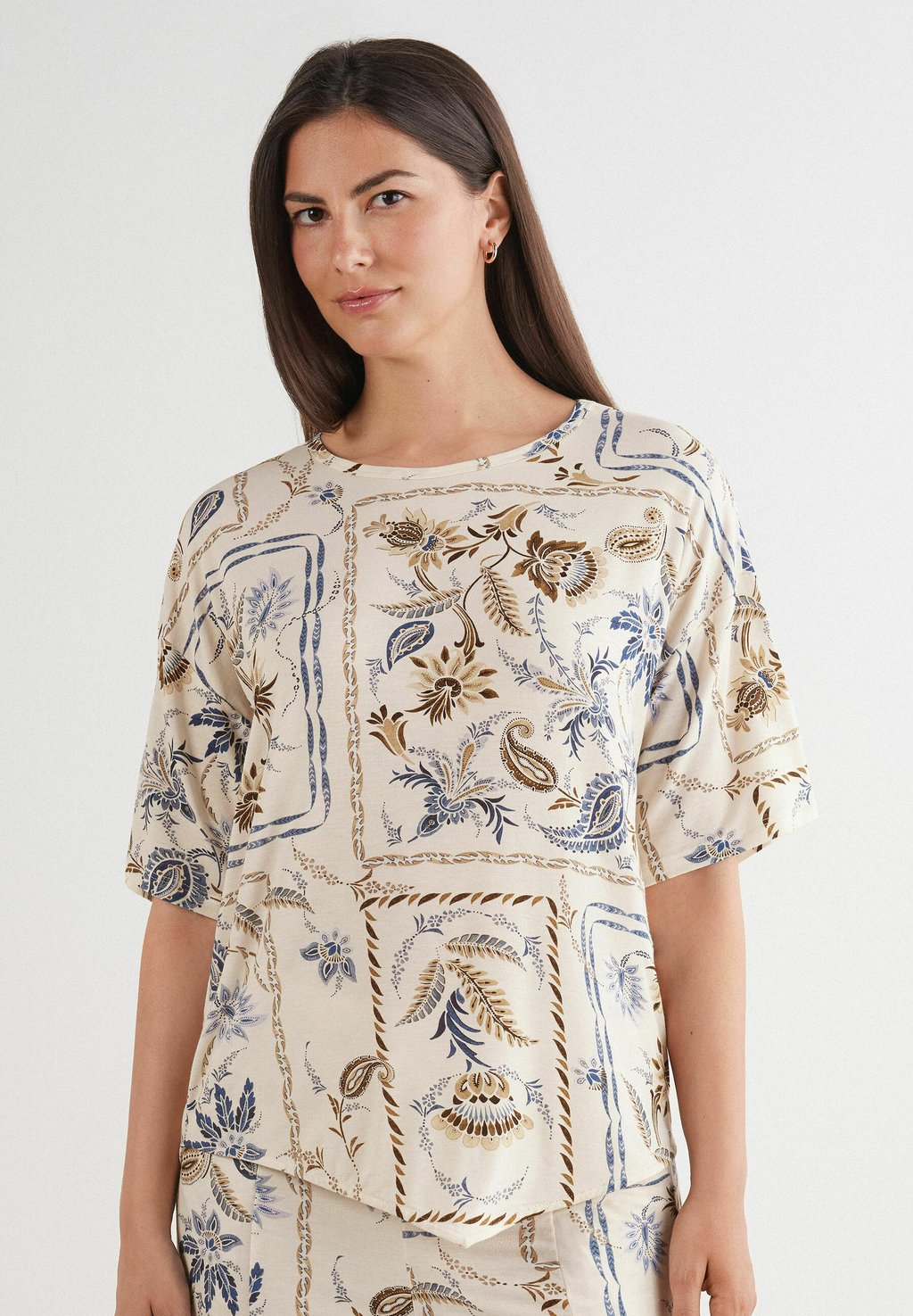 

Верх пижамы ITALIAN RIVIERA Intimissimi, цвет Mottled Beige