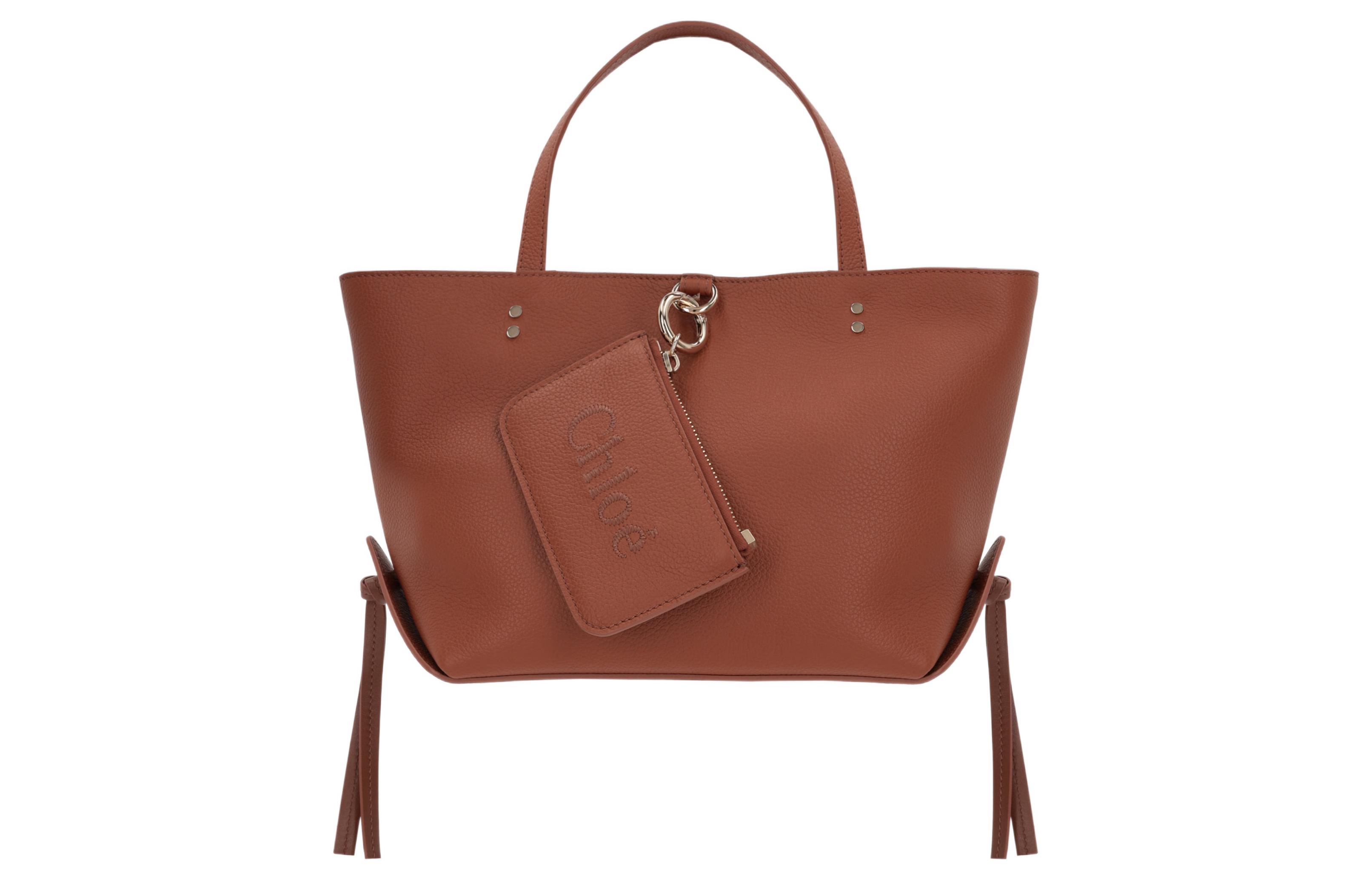 

Chloé Сумка тоут из кожи Хлоя
