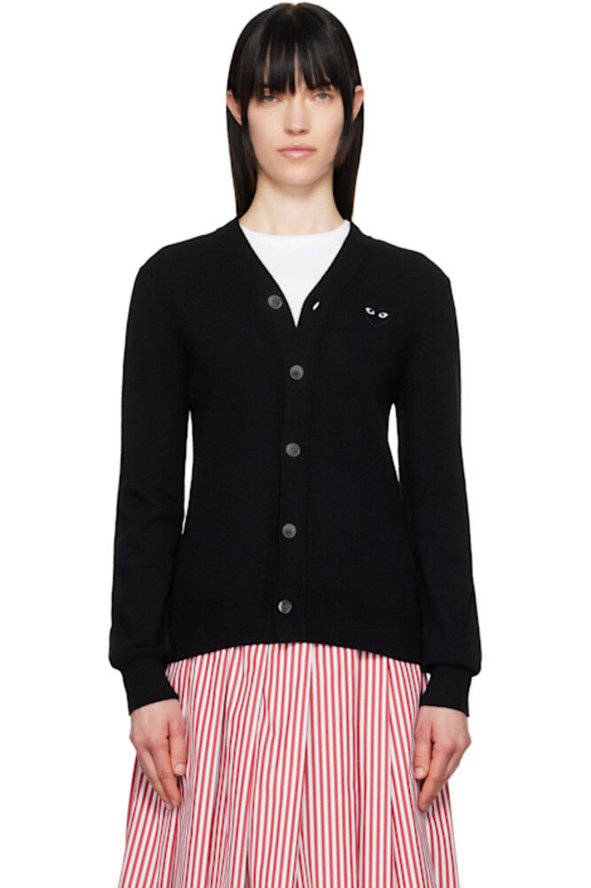 

Кардиган с черным сердцем COMME des GARÇONS PLAY