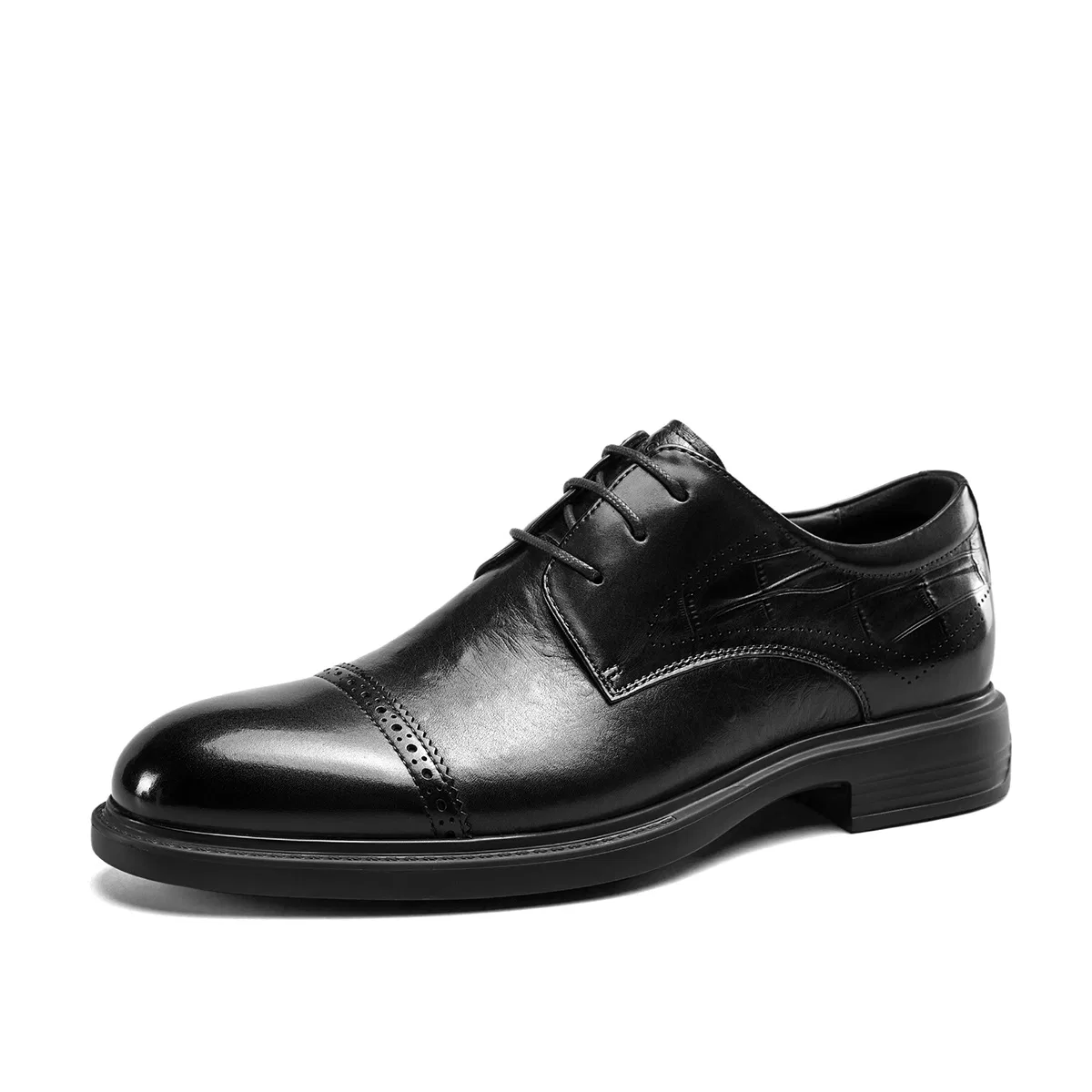 YEARCON Cow Leather Men's Casual Shoes Men's — фото 4