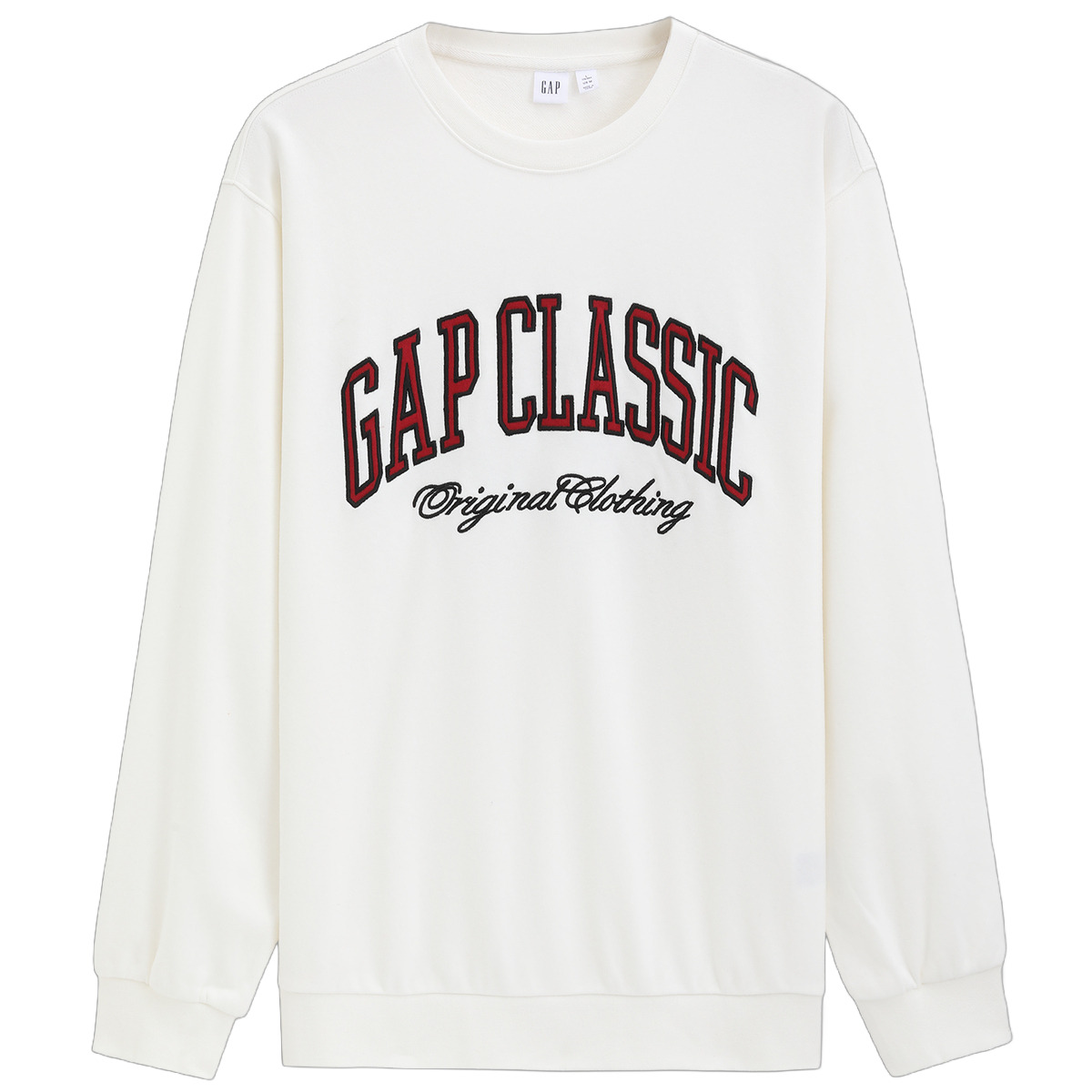 

Весенняя толстовка повседневный топ unisex GAP, белый