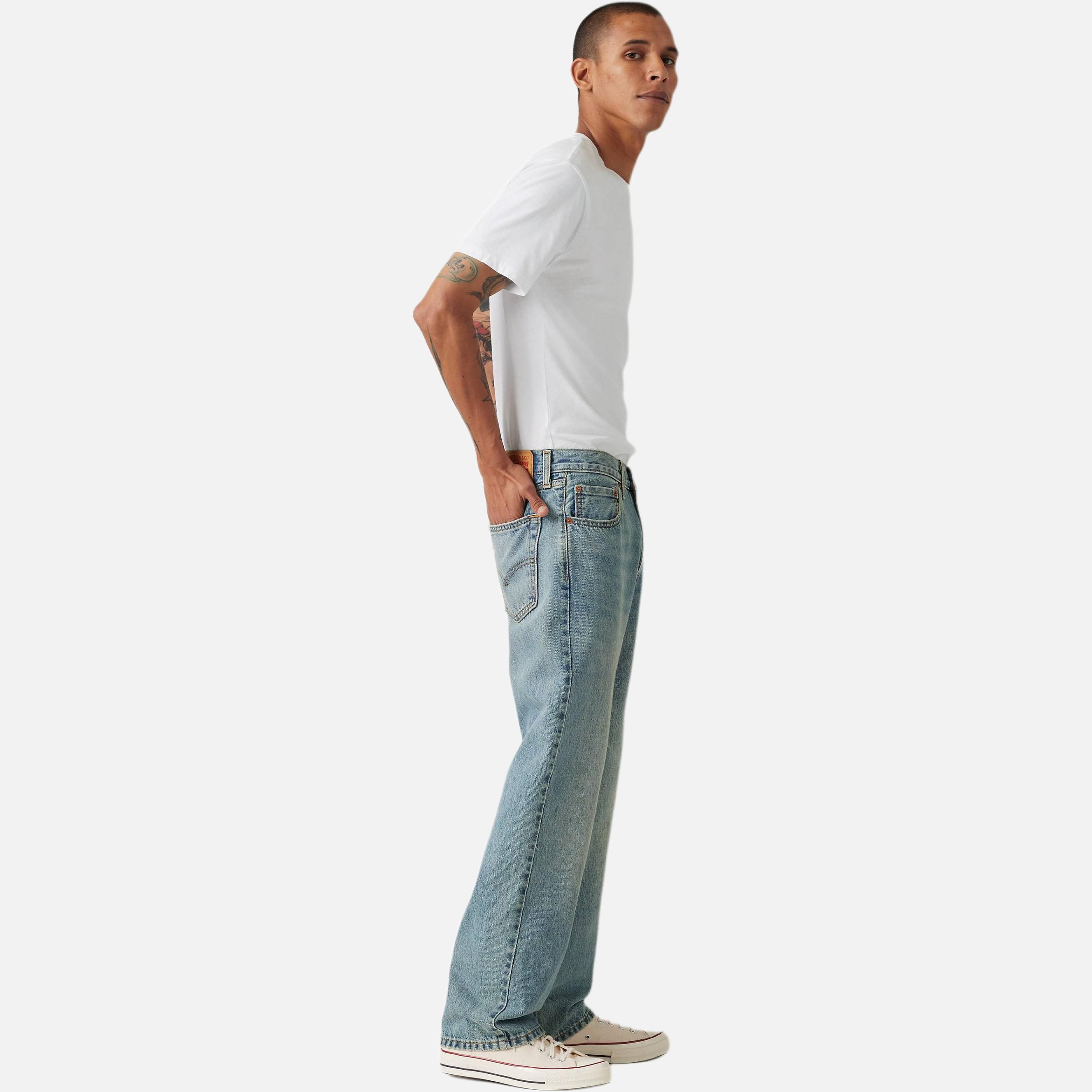 Levis Джинсы мужские Medium Blue Moderate Straight Fit — фото 3
