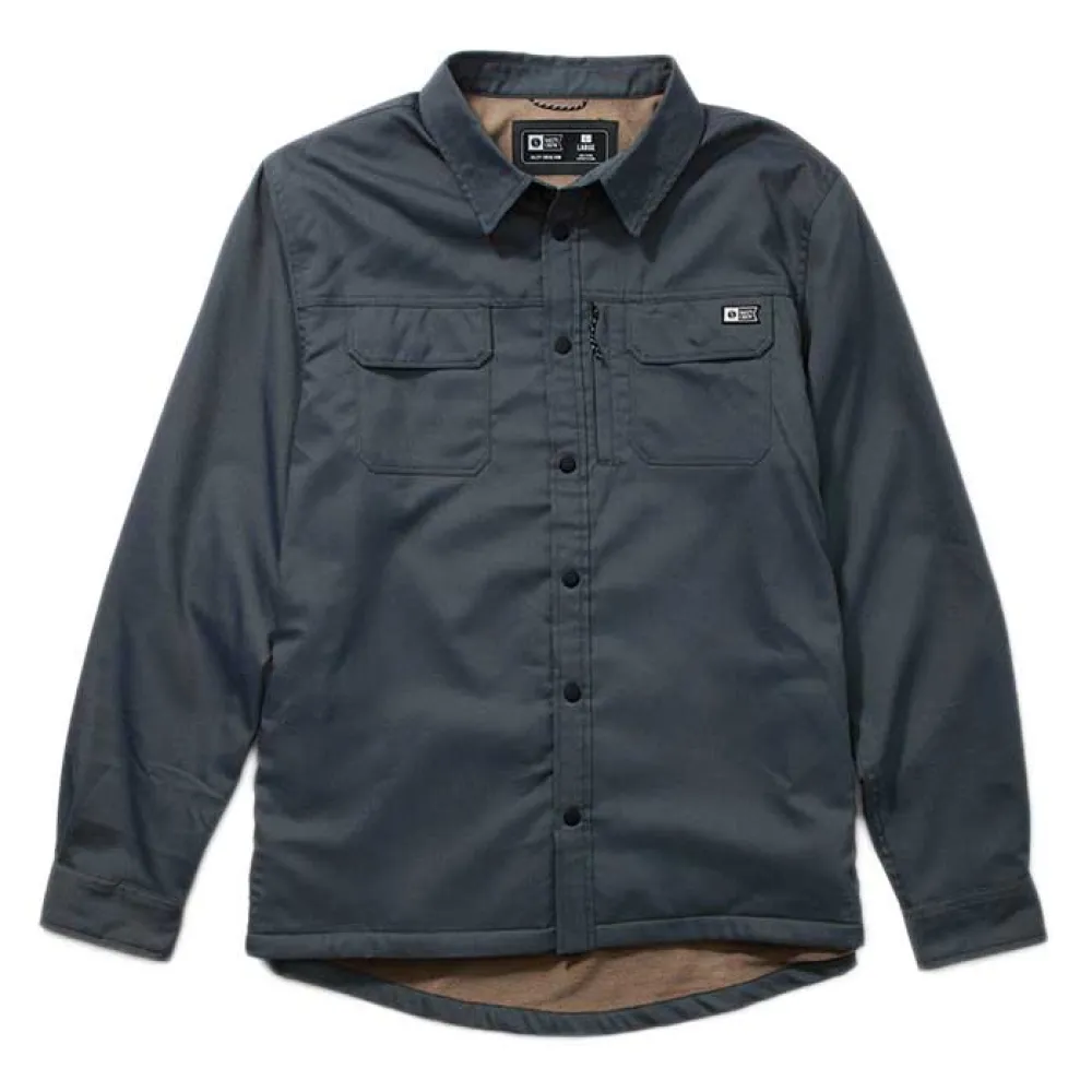 

Рубашка с длинным рукавом Salty Crew Fathom tech shacket, серый