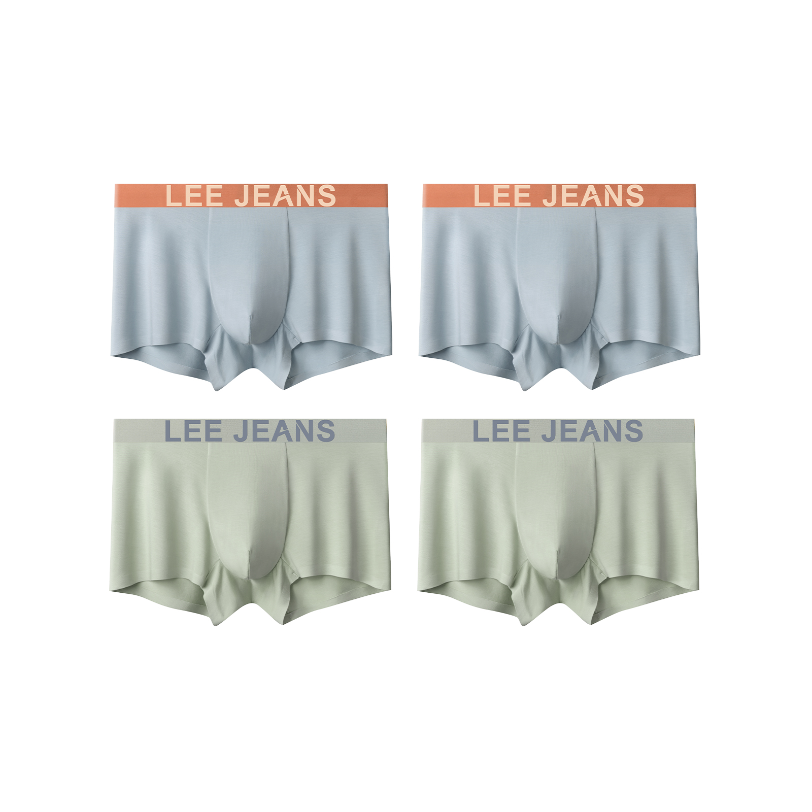 

Трусы Sunset 5.0 мужские 4 шт Lee, зеленый