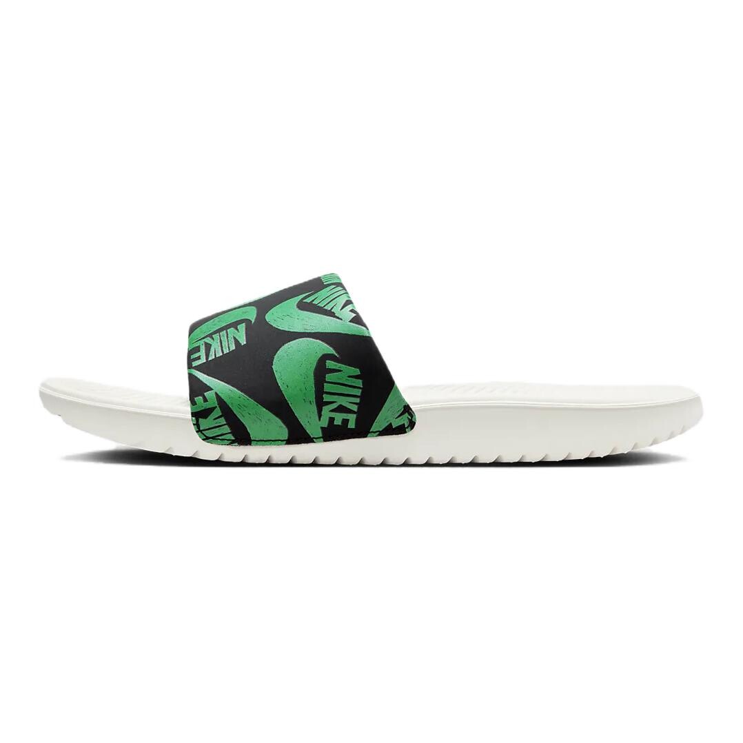 

Детские тапочки Nike Детские, Black / Mountain White / Stadium Green