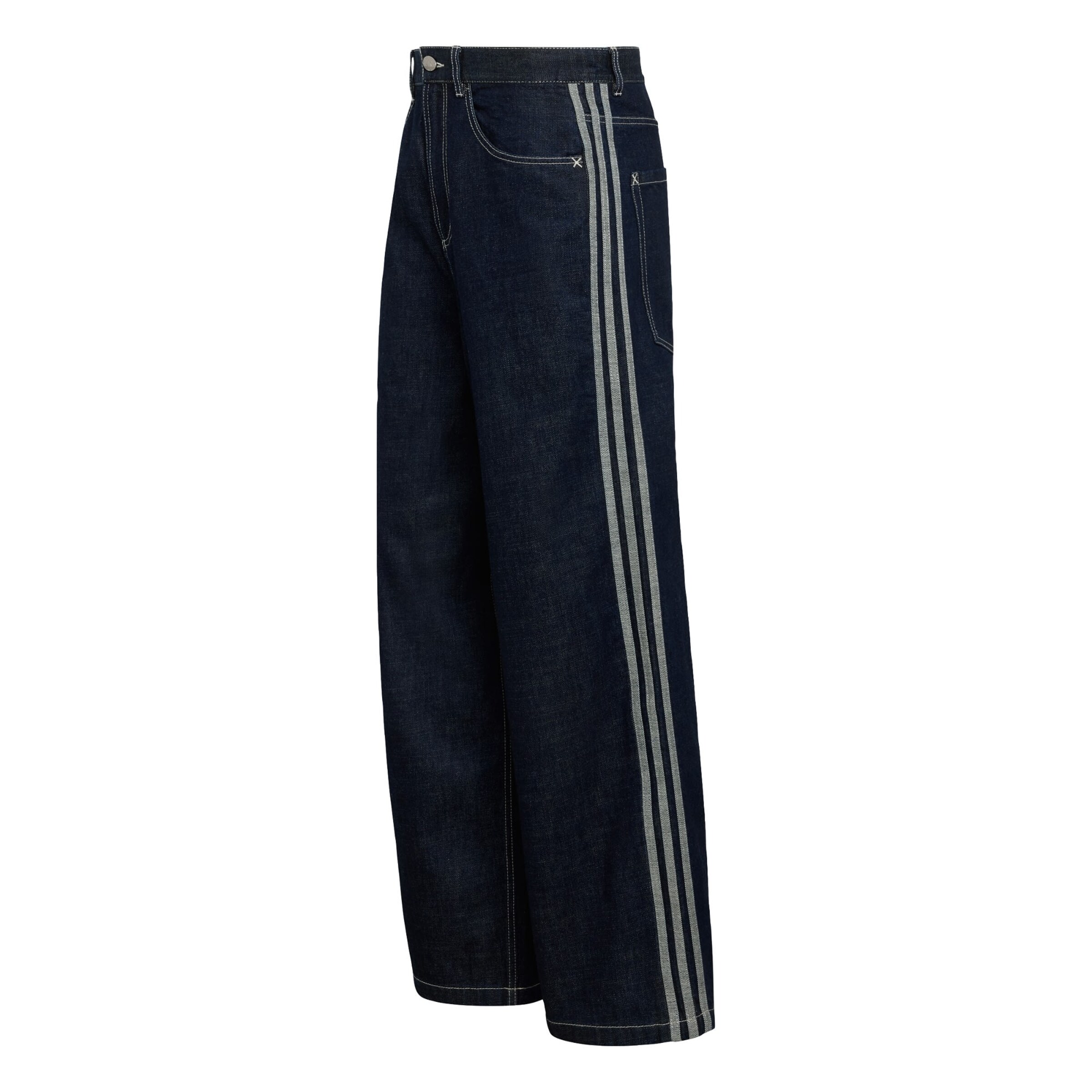 Adidas Originals Широкие джинсы '90s ALTERNATIVE SPORT WIDE LEG SKATER' в синем дениме — фото 2