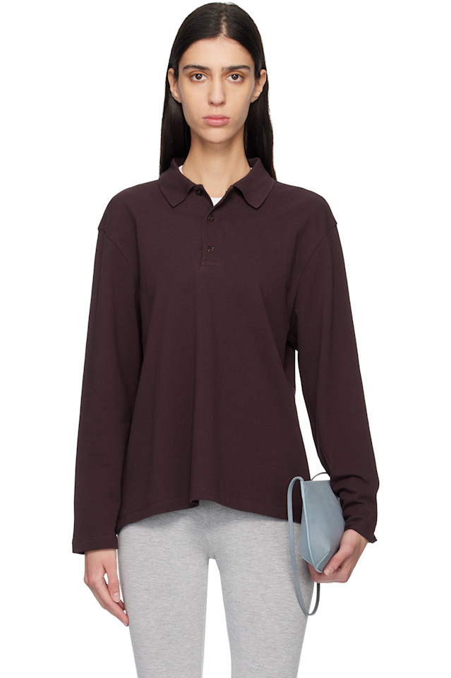 

Браун Диана поло Flore Flore, шоколадно-коричневый