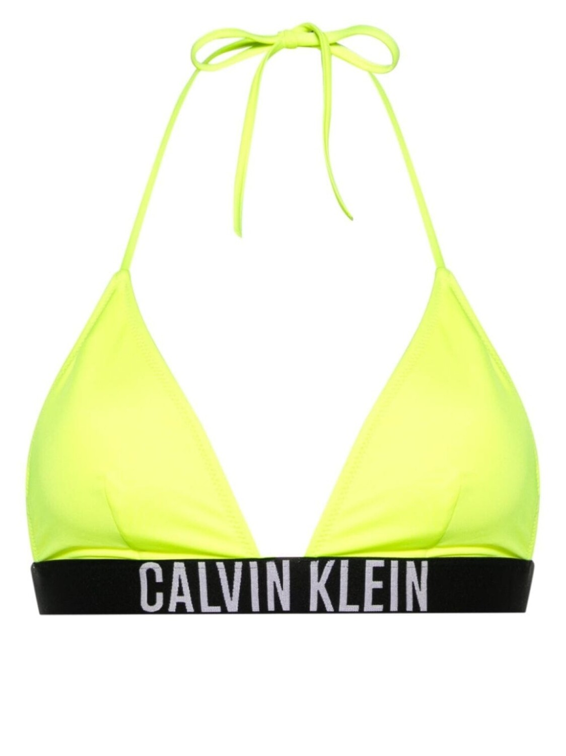

Calvin Klein топ бикини с логотипом, желтый