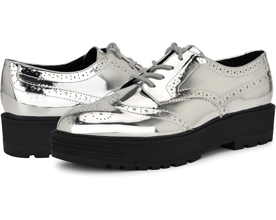 

Лоферы Nine West Resttin, цвет Silver Mirror Metallic