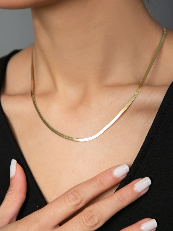 

Heliophilia Серебряное ожерелье - (Д)43 см