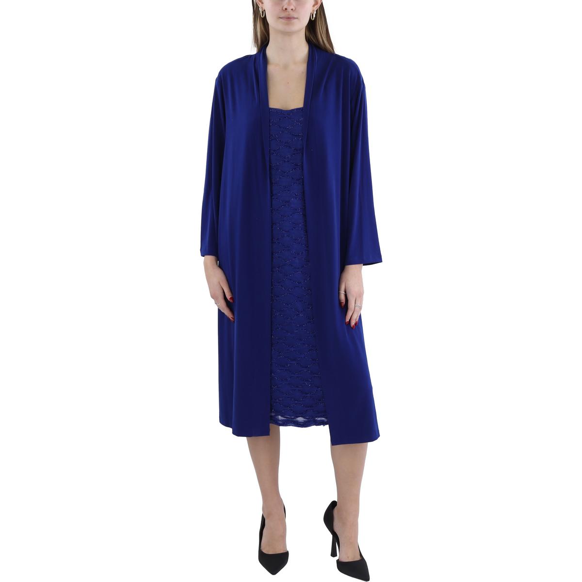 

Плюс Женская куртка из двух частей Платье из двух частей Connected Apparel, цвет deep royal