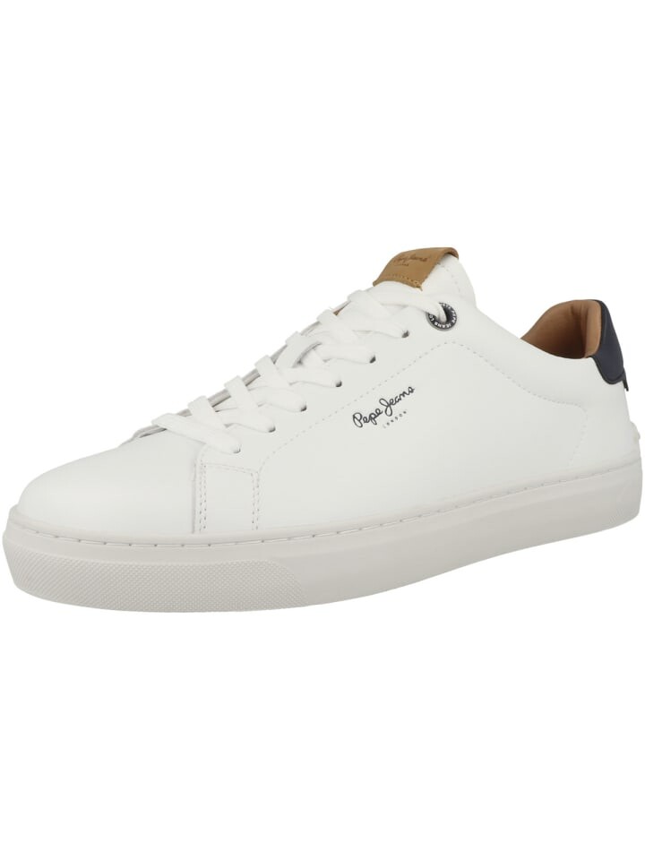 Низкие кроссовки Pepe Jeans low Camden Club, белый — фото 4
