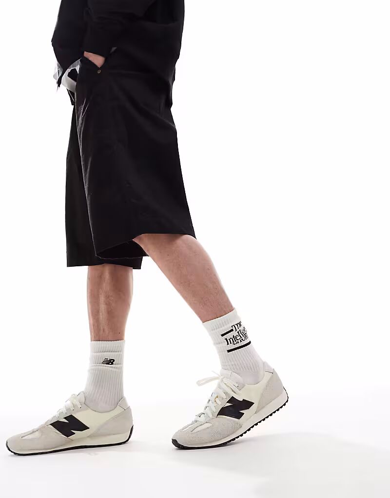 Кроссовки New Balance 471 белого и темно-синего цветов — фото 3