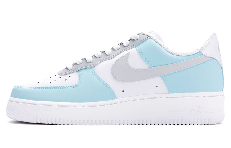 

Кроссовки Nike Air Force 1 Skateboarding Shoes Men Low-top White/Gray/Blue, синий