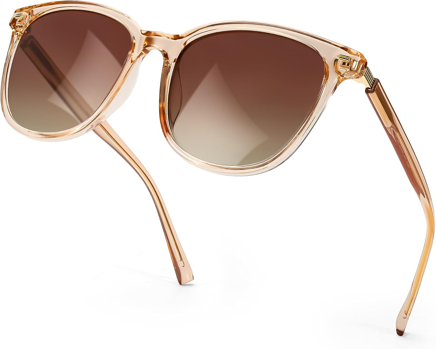 

Солнцезащитные очки SIPHEW увеличенного квадратного размера для женщин | Легкие модные солнцезащитные очки со 100% защитой от УФ-излучения UV400 | Модные зеркальные линзы, B08- Coffee Frame Tea Lens