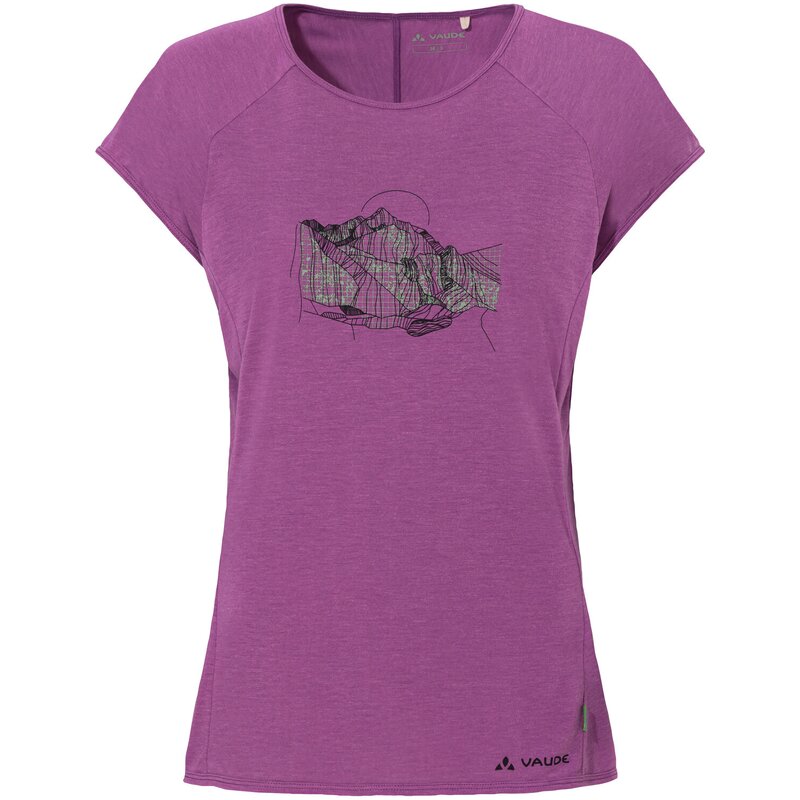 

Shirt wo tekoa t-shirt ii Vaude, цвет magenta