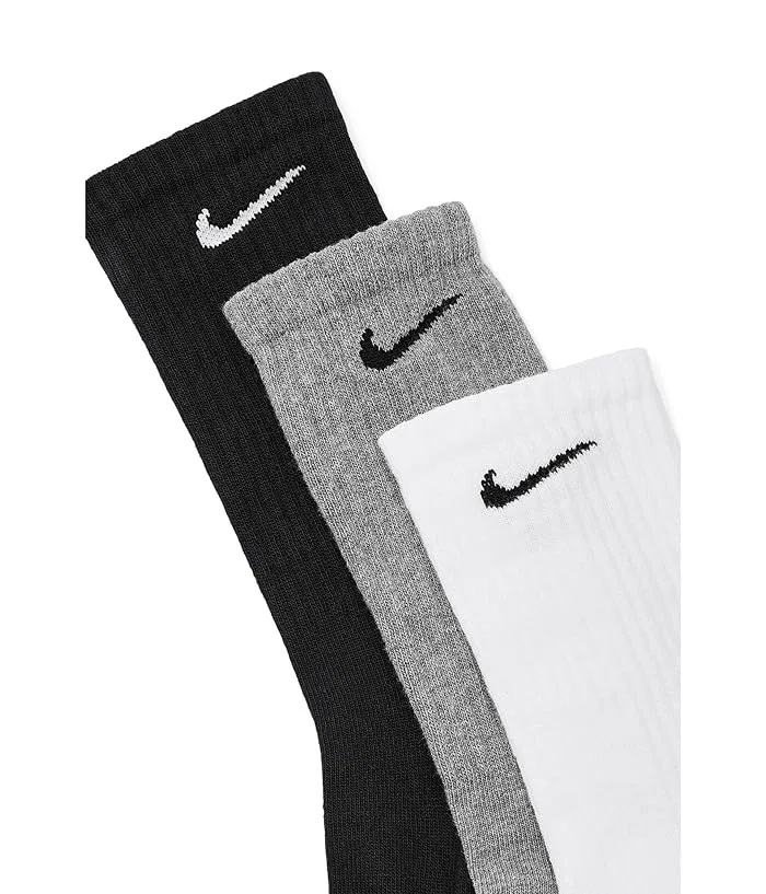 Носки повседневные амортизирующие Everyday Cushion Crew Socks 3-Pair Pack Nike, Multicolor 3 — фото 3