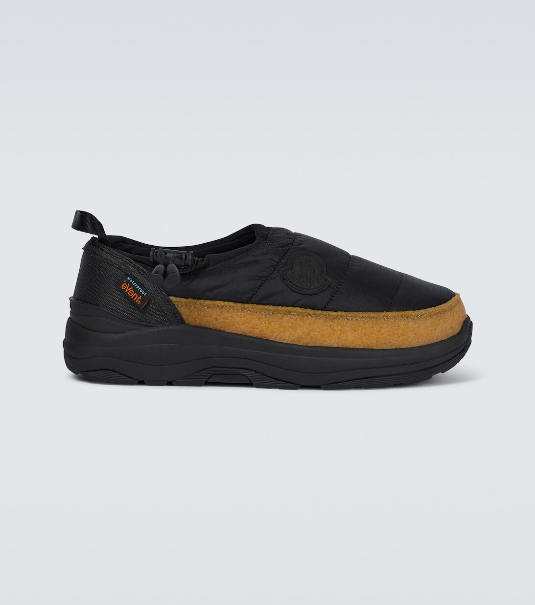 

4 кожаные лоферы Moncler Hyke Pepper Moncler Genius, черный