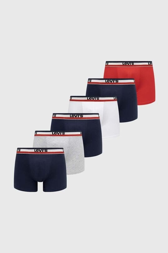 

Набор из шести боксеров Levi's, мультиколор