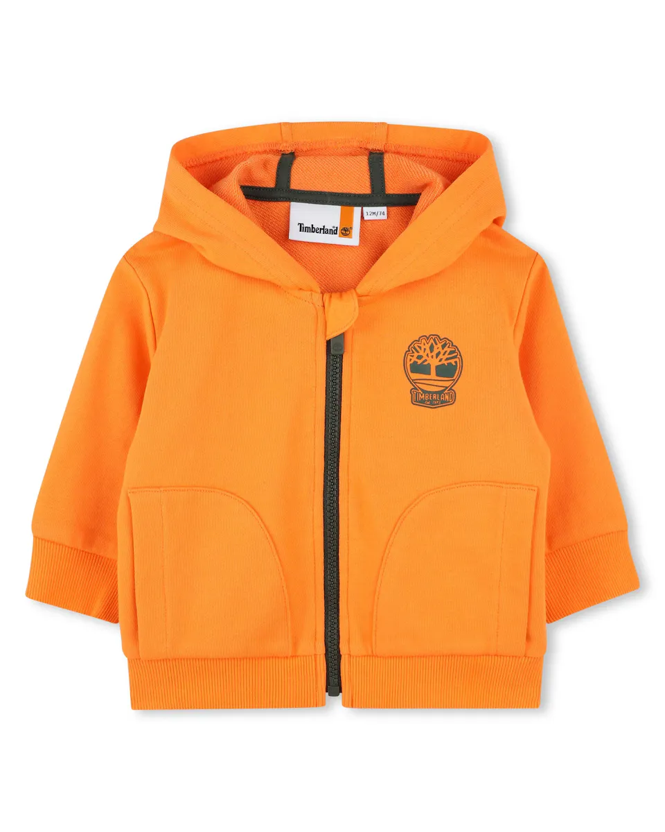 

Оранжевая мальчишеская куртка с длинными рукавами Timberland, оранжевый
