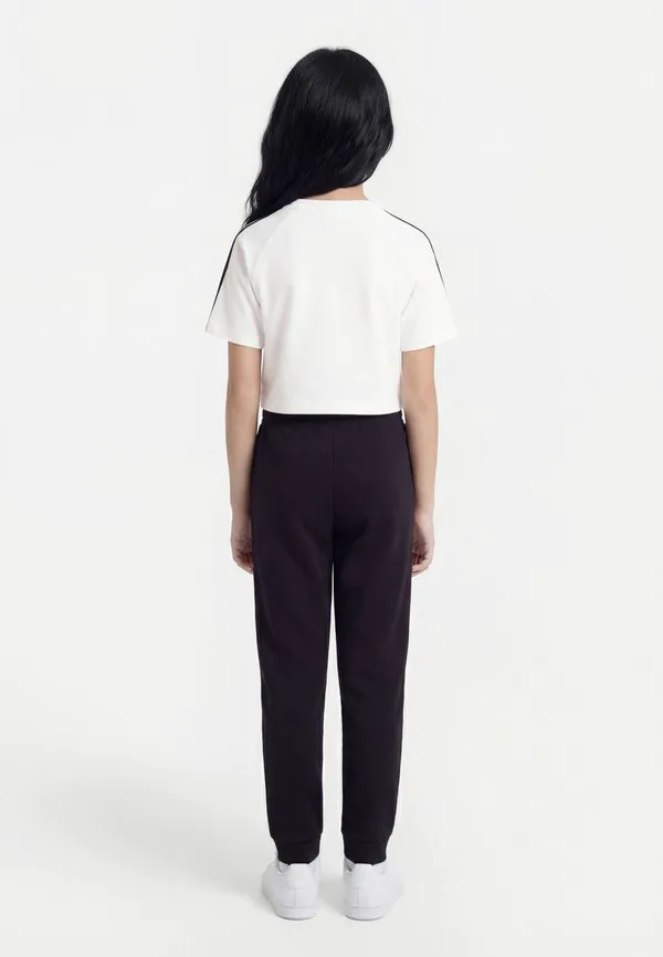 Свободная футболка прямого кроя с принтом для подростков Adidas Originals, White/Black — фото 2