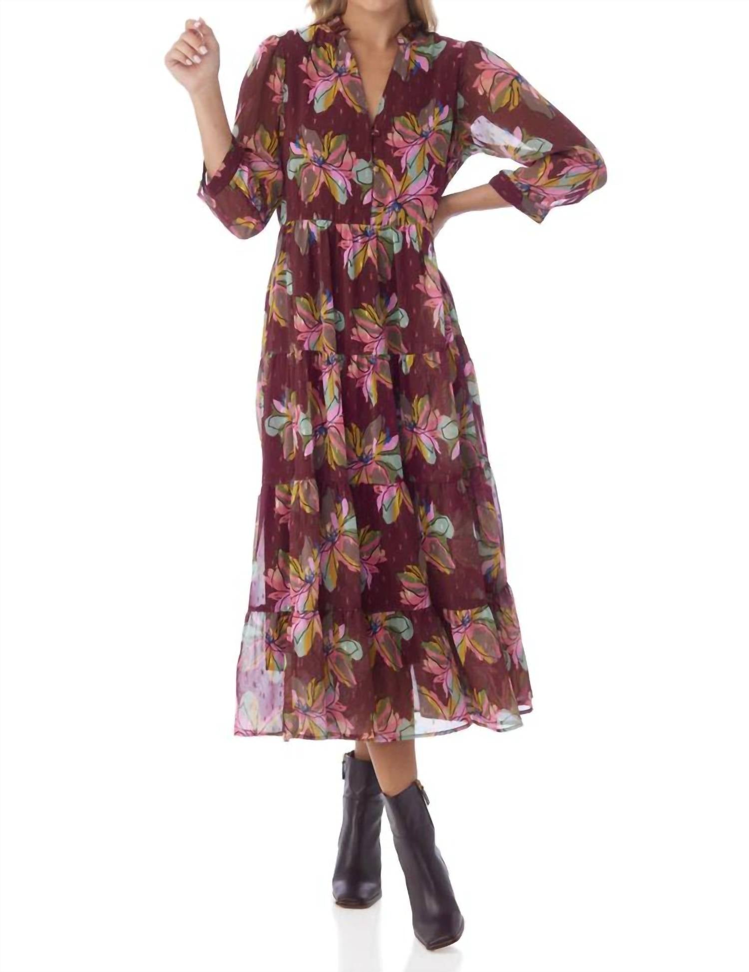 

Платье Macrostie в галерее Floral Crosby by Mollie Burch, цвет gallery floral