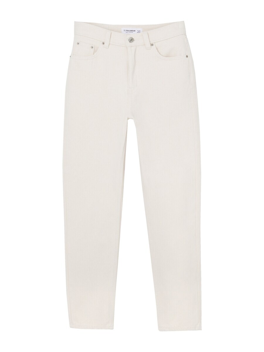 

Свободные джинсы Pull&Bear, экрю