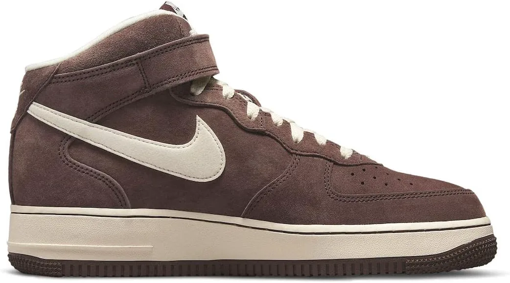 Мужские кроссовки Nike Air Force 1 Mid '07 QS, кремовый — фото 3