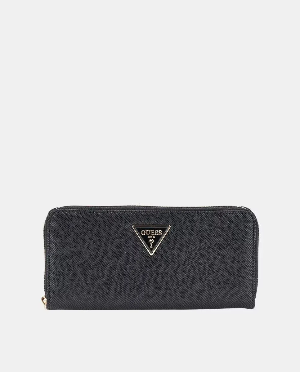 

Большая сумка с молнией и ручкой Guess, черный