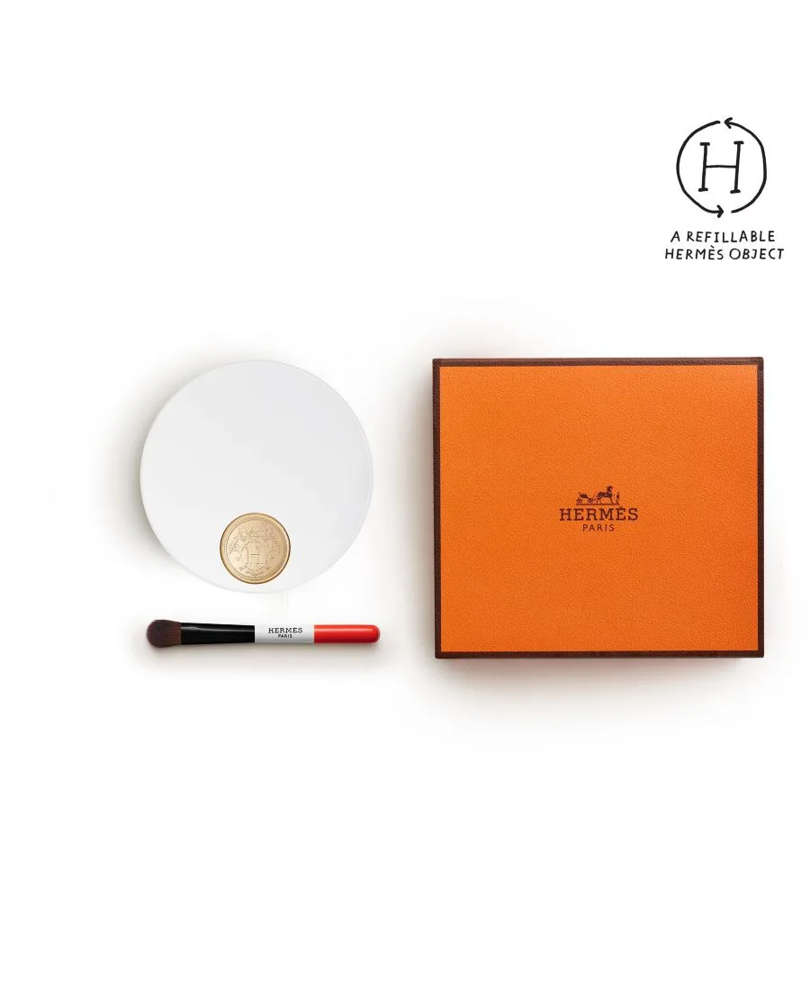 Набор пудр для век Ombres d'Hermès Powder Quartet For Eyes, 04 Ombres Marines — фото 2